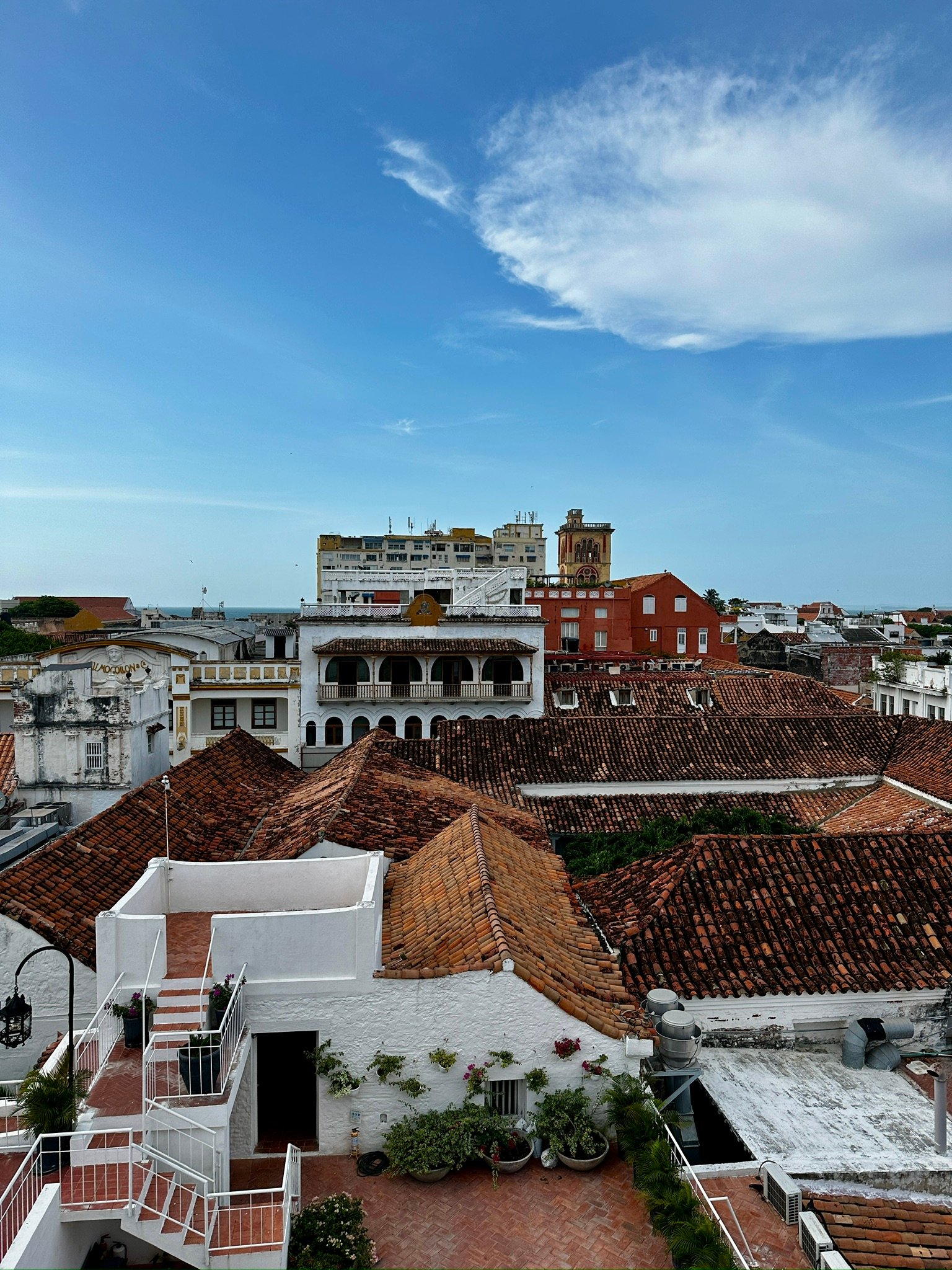 Old Town Rooftops, Cartagena